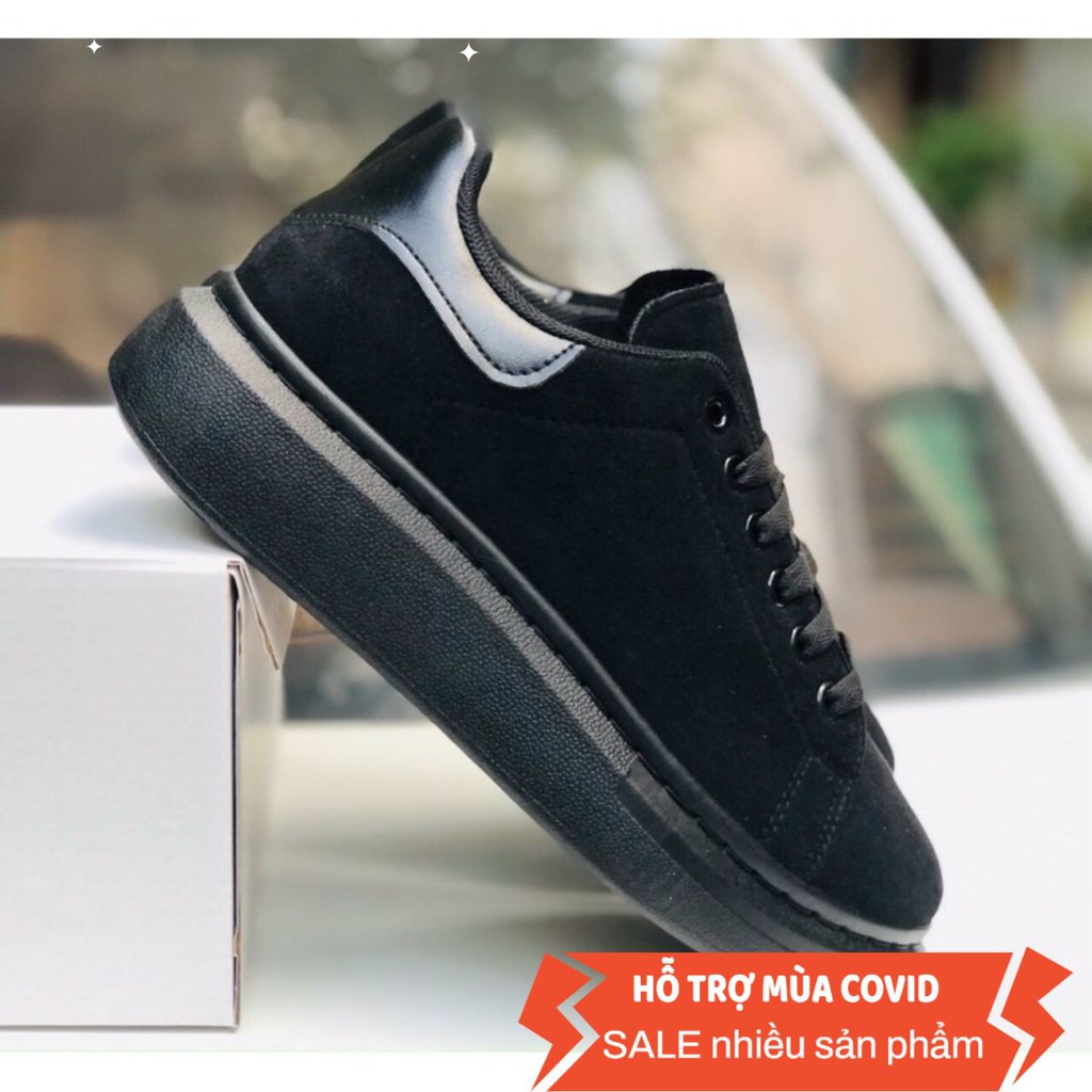 ✔️GIÀY BATA MC QUEEN FULL ĐEN - có box