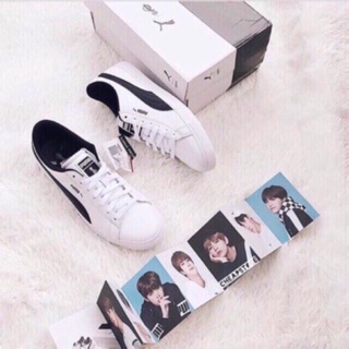 Giầy thể thao senaker puma basket BTS dành cho nữ