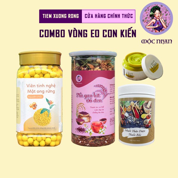 Viên nghệ mật ong, viên tinh nghệ mật ong rừng nguyên chất Mộc Nhan 500gr