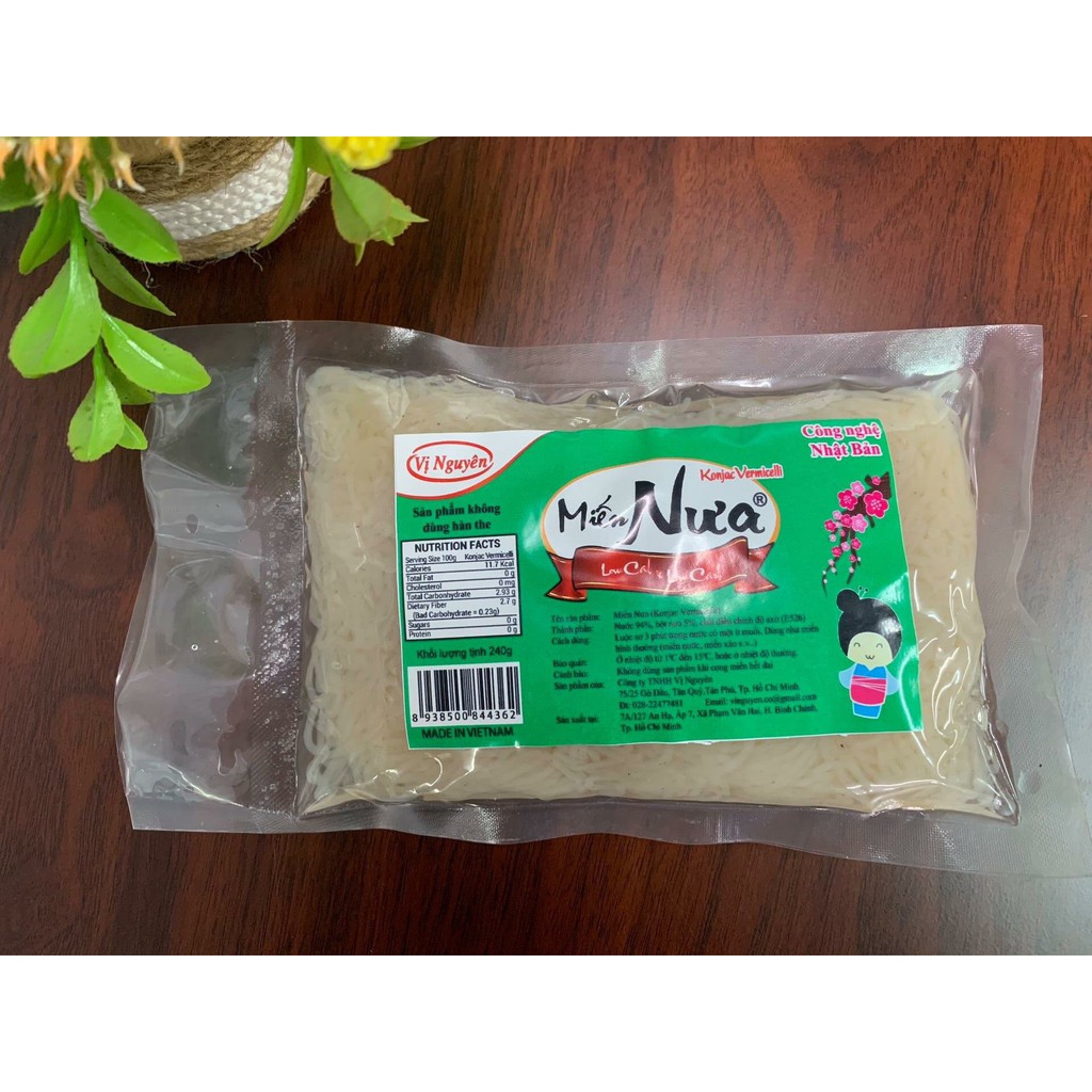 Miến nưa ăn kiêng