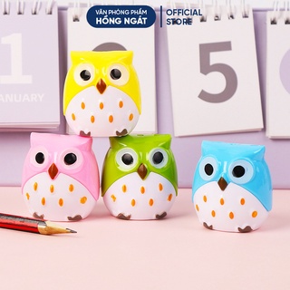 Gọt bút chì cute hình cú mèo, đồ dùng học tập dễ thương văn phòng phẩm, đồ chuốt bút chì làm quà tặng học sinh QT04