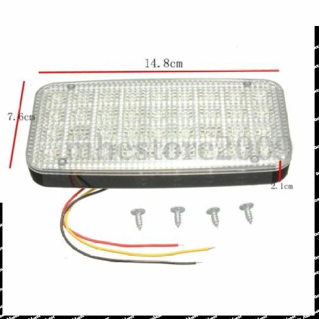 Đèn Led Dc 12v 36 Bóng Gắn Trần Xe Ô Tô Vận chuyển Một Ngày
