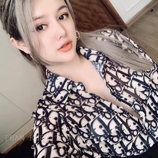 Áo sơ mi thụng giấu quần siêu hót