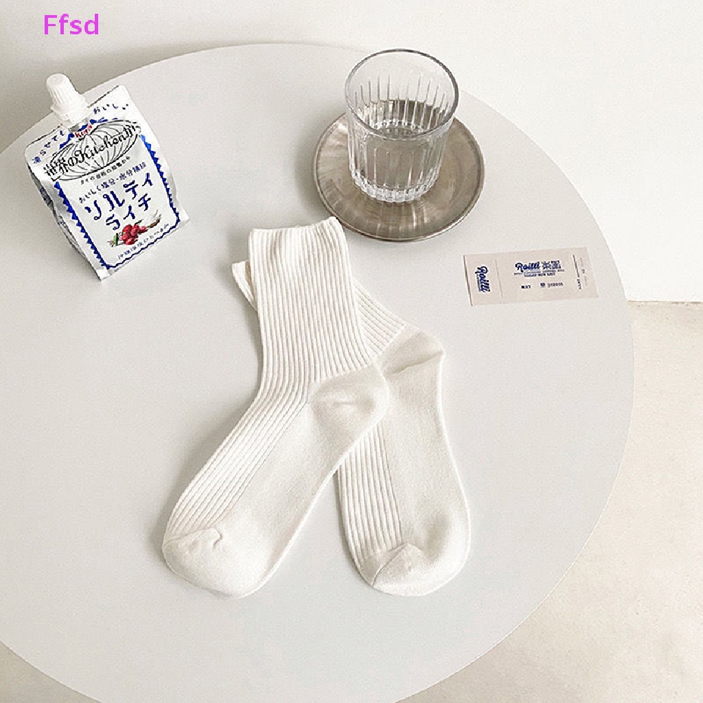 {Ffsd} Vớ cotton Cổ Điển Mùa Thu Và Mùa Đông Cho Nữ * Bán Chạy