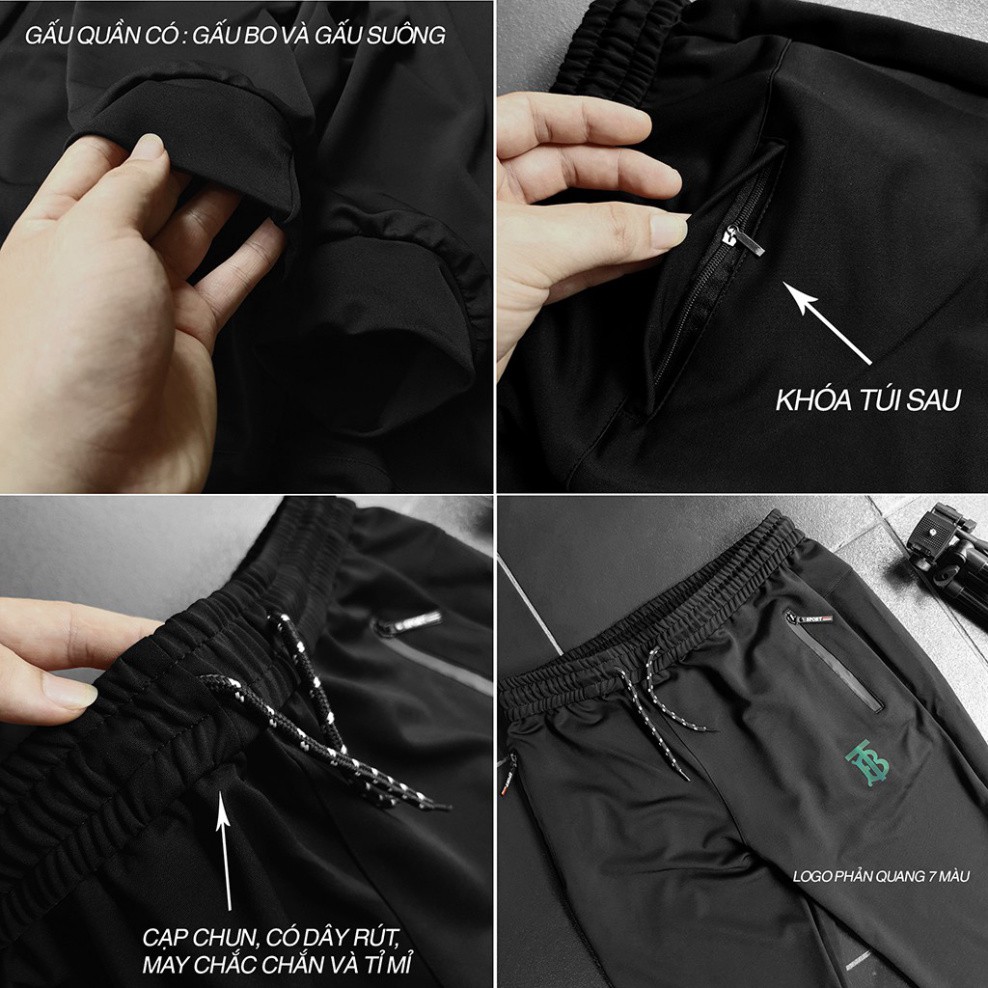 Quần dài thể thao 3 sọc quần jogger nam nữ logo phản quang chất dày dặn hàng cao cấp T16 HOT 2021 | BigBuy360 - bigbuy360.vn