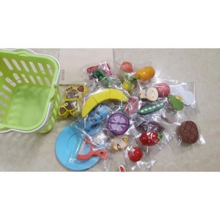 Bộ cắt hoa quả gỗ loại to cho bé