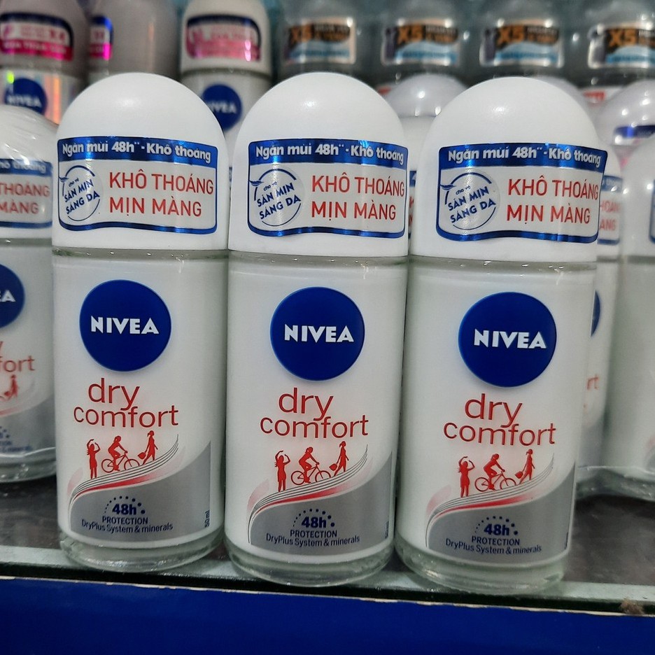 Lăn khử mùi Nivea khô thoáng 50ml