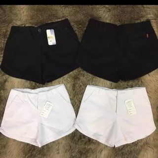 Quần short kaki lưng cao vạt bầu