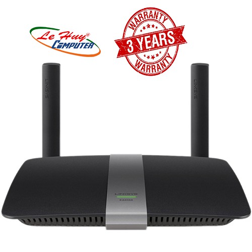 [Mã ELMS4 giảm 7% đơn 500K] [Mã ELMS4 giảm 7% đơn 500K] Bộ phát sóng wifi Linksys EA6350