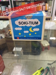 SOKI TIUM CHĂM SÓC GIẤC NGỦ CHO BÉ (sản phẩm này không phải là thuốc không có tác dụng thay thế thuốc chữa bệnh)
