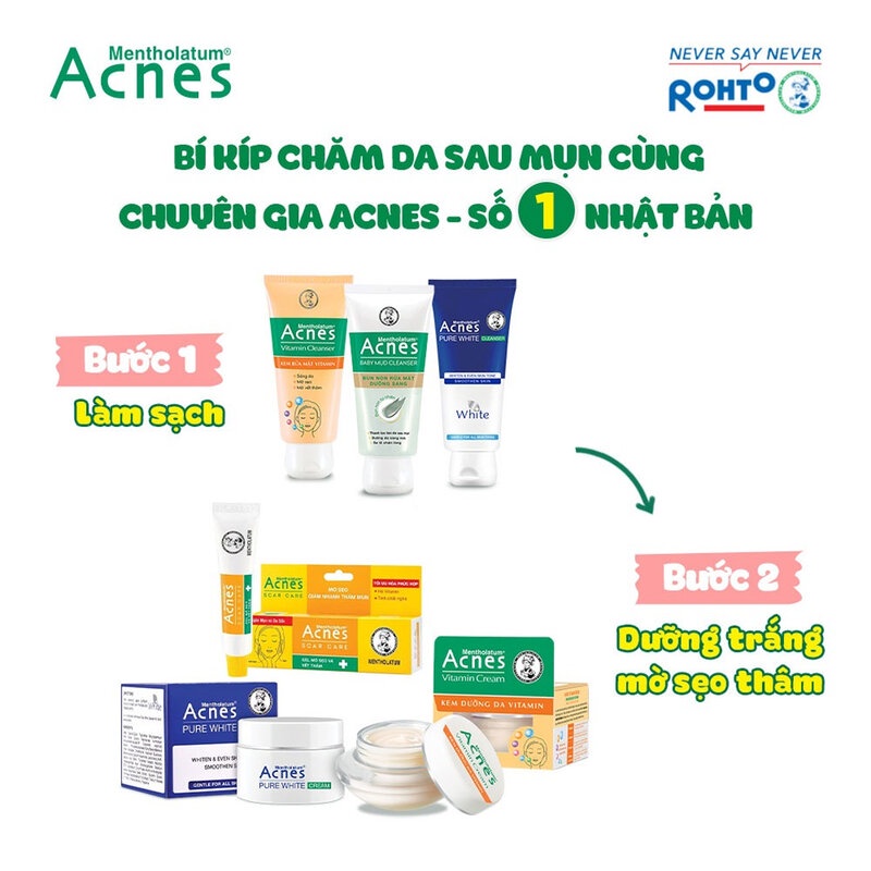 Gel Giúp Mờ Sẹo Và Vết Thâm Acnes Scar Care 12g Hasaki