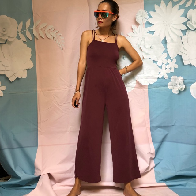 Jumpsuit thắt dây sau lưng