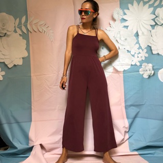 Jumpsuit thắt dây sau lưng