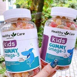 (Tem Chemist) Kẹo Gummy, bổ sung Omega 3 cho bé, lọ 250 viên