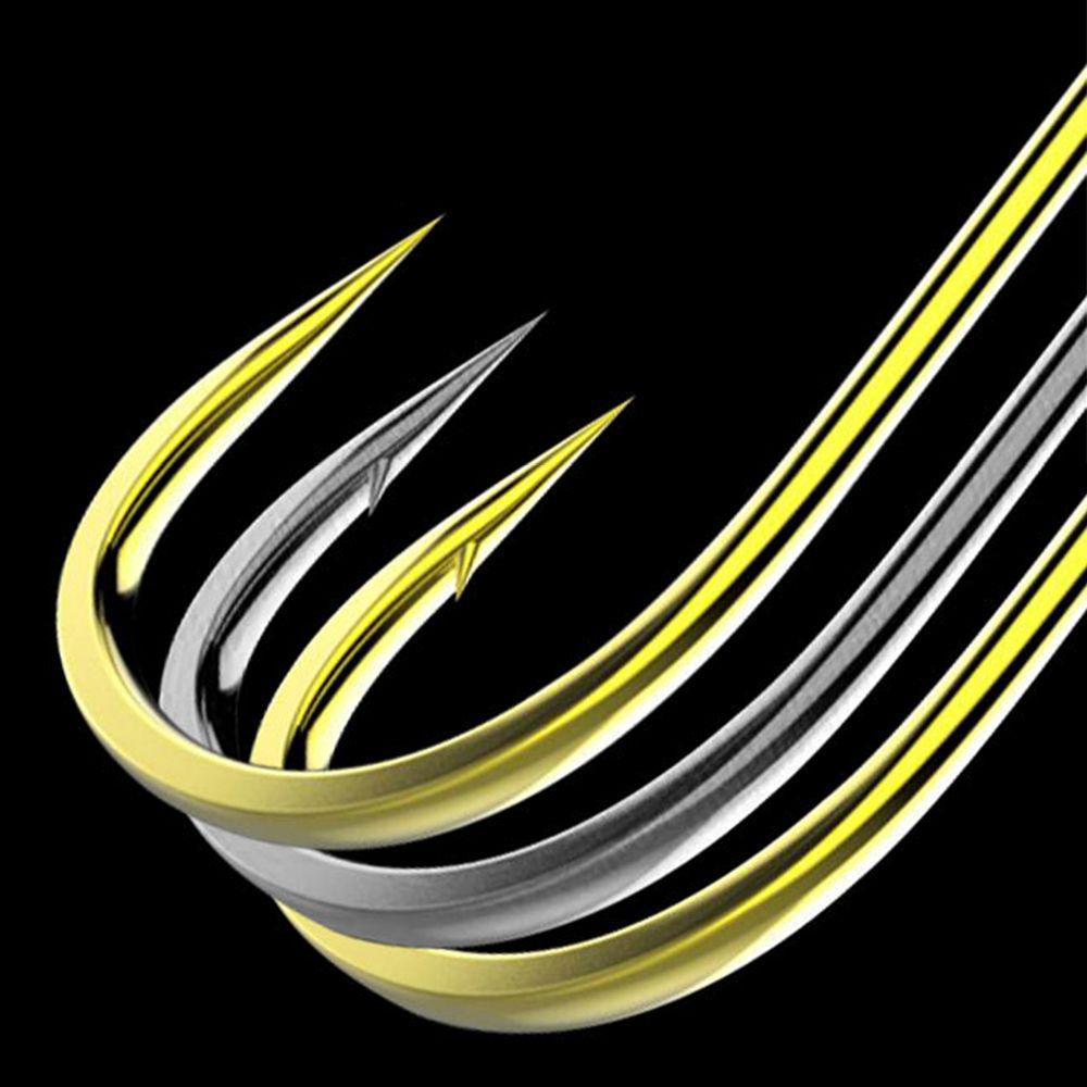 Set 500 Lưỡi Câu Cá Màu Đen Chất Lượng Cao