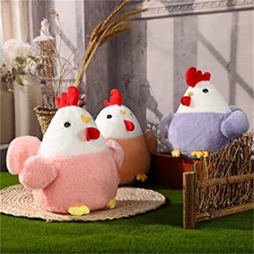 Gà Nhồi Bông Mềm Mại Xinh Xắn