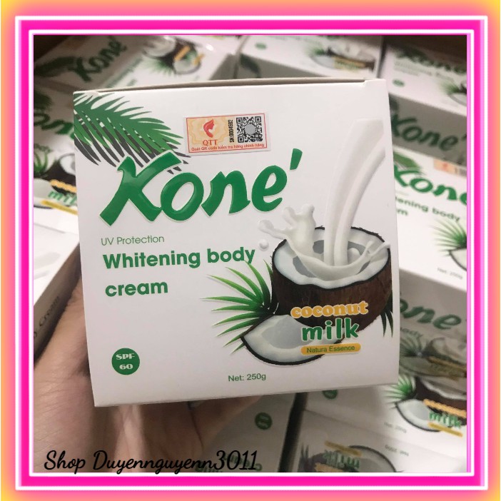 [Giá sỉ] Body Kone Sữa Dừa Chính Hãng