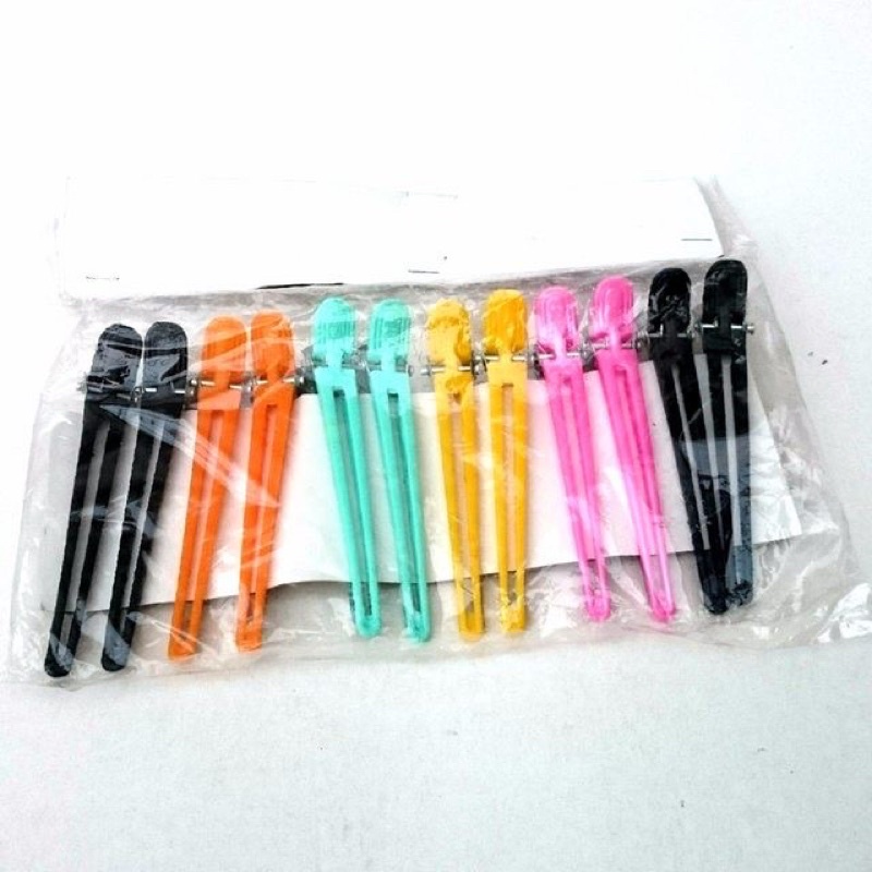 (Siêu rẻ) Kẹp mỏ vịt chia tóc chắc chắn chuyên dụng cho salon tóc