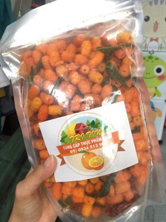 nui sấy bò lá chanh