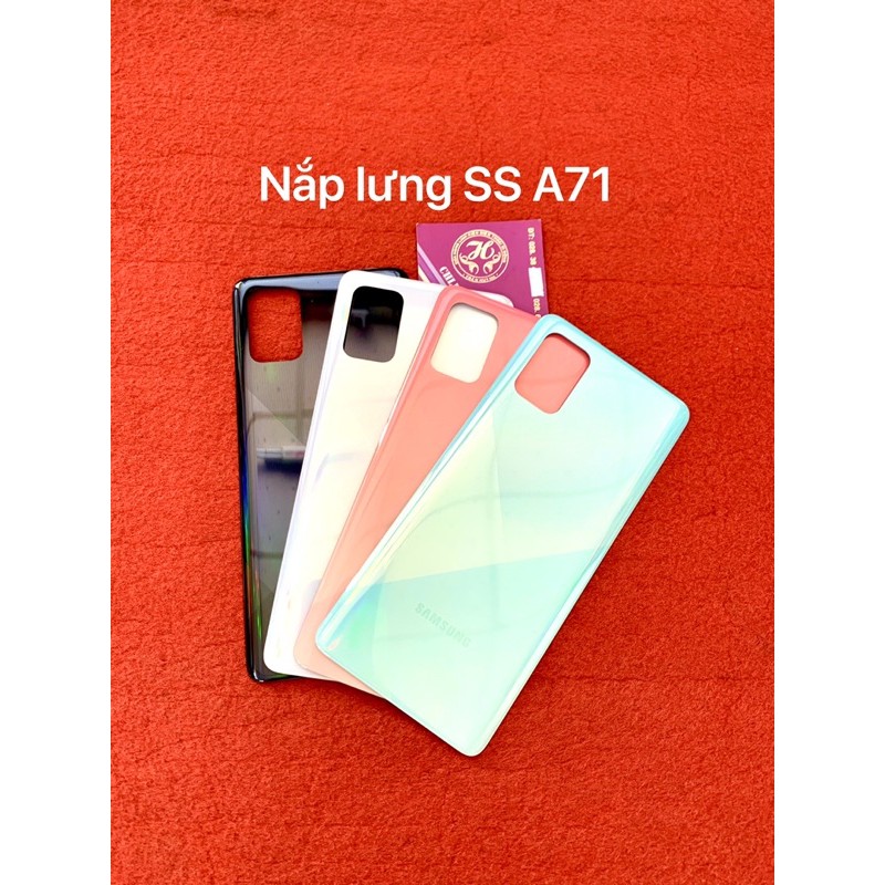 nắp lưng sau samsung A51/A71 - vỏ sau samsung A51/A71