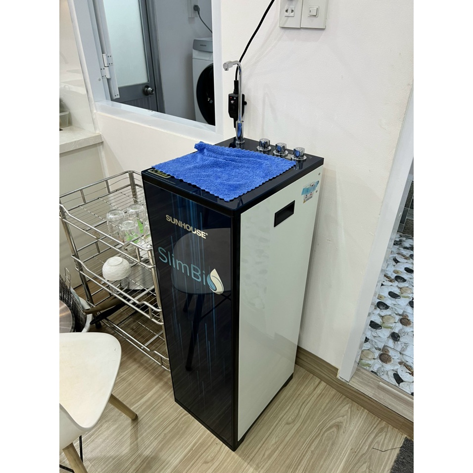 Máy lọc nước RO nóng nguội lạnh Sunhouse SHA76213CK 10 lõi