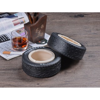 Gạt tàn hình bánh xe sang trọng & độc đáo