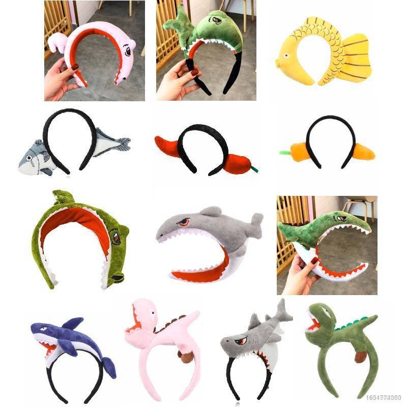Hq3 Cài Tóc Hình Cá Sấu / Cà Rốt / Củ Cà Rốt Ngộ Nghĩnh Dùng Để Chụp Ảnh