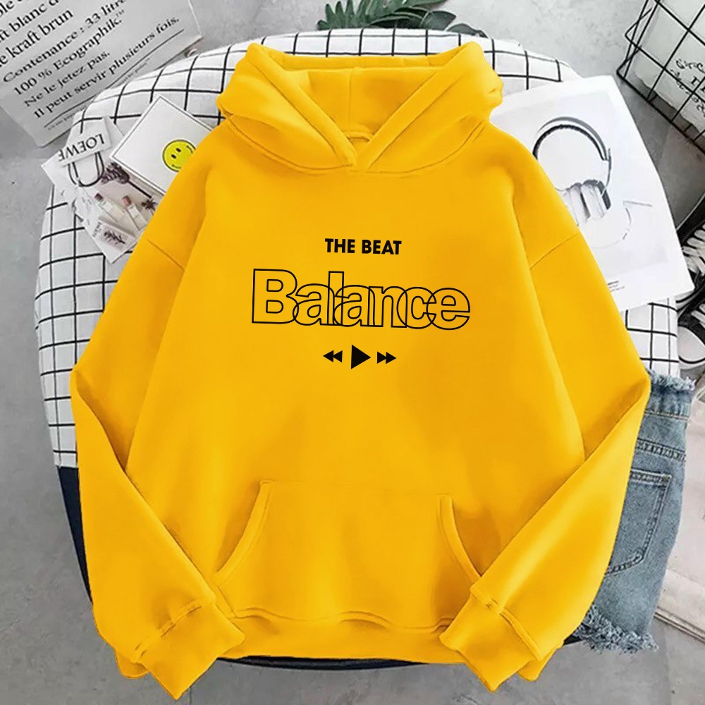 ÁO KHOÁC HOODIE NỈ UNISEX IN BALANCE CỰC ĐẸP NHIỀU MÀU THỜI TRANG BB HOODIE