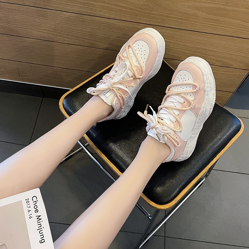 Giày thể thao nữ đế mềm thời trang thu đông 2021