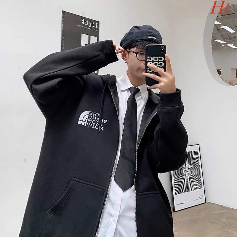 Áo khoác nỉ cotton The Brand H2A377