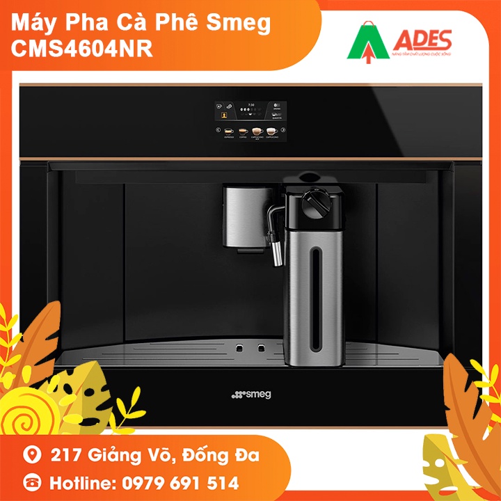 [Mã 154ELSALE2 giảm 7% đơn 300K] Máy Pha Cà Phê Smeg CMS4601NR - Bảo Hành Chính Hãng