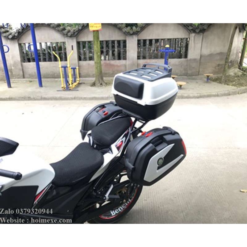 Cặp  Thùng Hông Honda CB190 Givi Sport Đỏ + Bộ Khung Givi