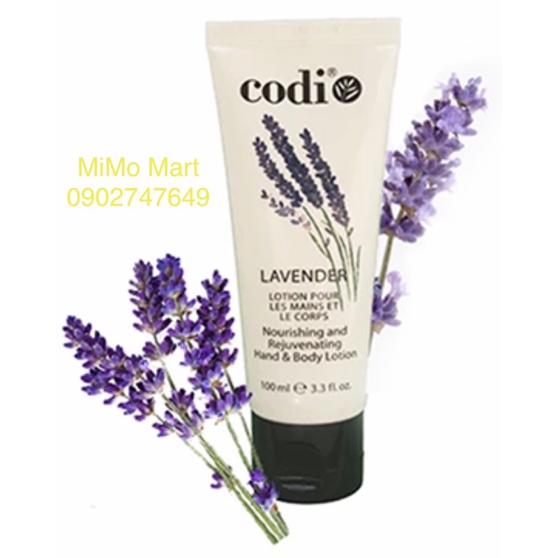 Lotion Codi Hand&amp;Body (kem dưỡng làm mịn da) - tuýp 100ml