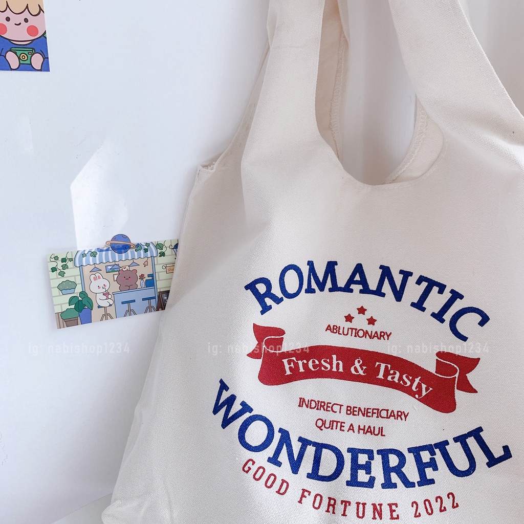 Túi Tote Romatic Mã TT022 ( ẢNH THẬT)