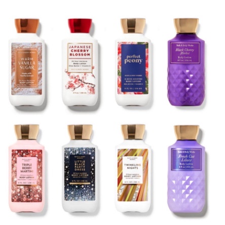 [CHỈ TRẢ ORDER] Dưỡng thể Bath & Body Works 236ml