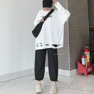( TRỢ GIÁ) QUẦN JOGGER DÂY RÚT EO BASIC NAM NỮ THỜI TRANG UNISEX CÁ TÍNH