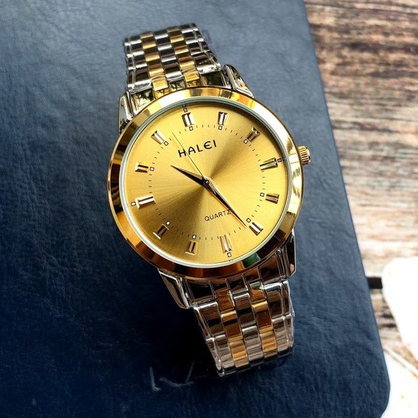 Đồng hồ nữ Halei dây demi chính hãng chống nước