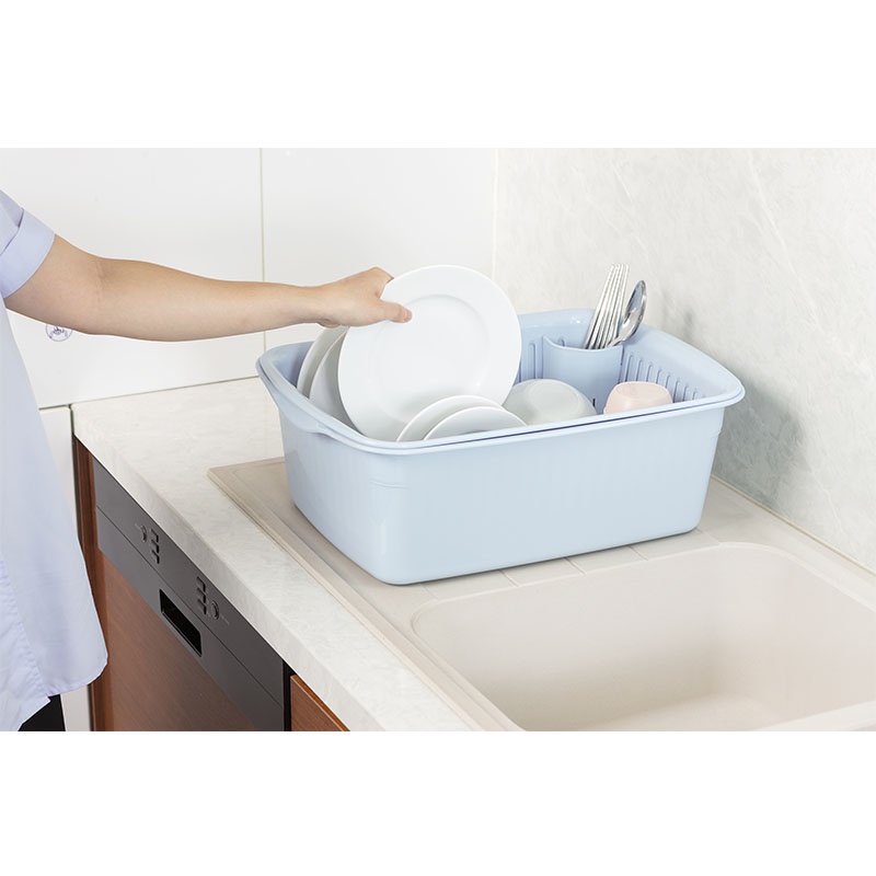 Kệ Chén Bát INOCHI Có Nắp Chống Bụi, Chống Chuột Bọ, Rổ Úp Chén Bát Gia Đình