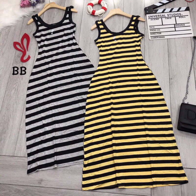 Đầm thun suông maxi kèm hình thật | BigBuy360 - bigbuy360.vn