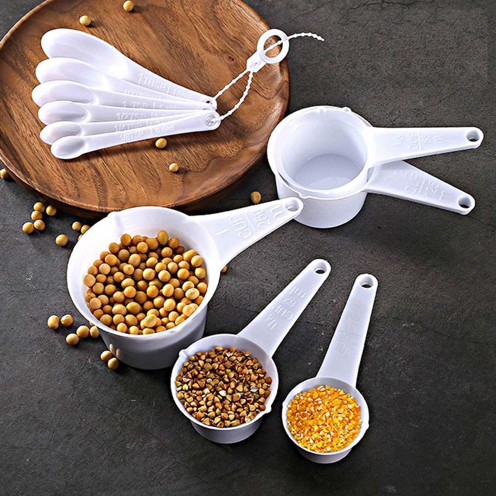 AUGUSTINA Set 11 Cốc Đo Lường Làm Bánh Có Tay Cầm Tiện Dụng