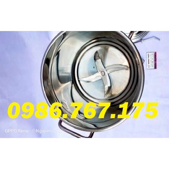 Máy xay đậu sên nhân loại 2- 3kg/mẻ nồi Inox siêu lớn
