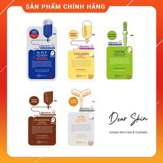 Mặt nạ dưỡng da🌸FREESHIP🌸 Mặt Nạ Mediheal Essential Teatree / Vita / Placenta / Collagen / Aquaring Cấp Nước