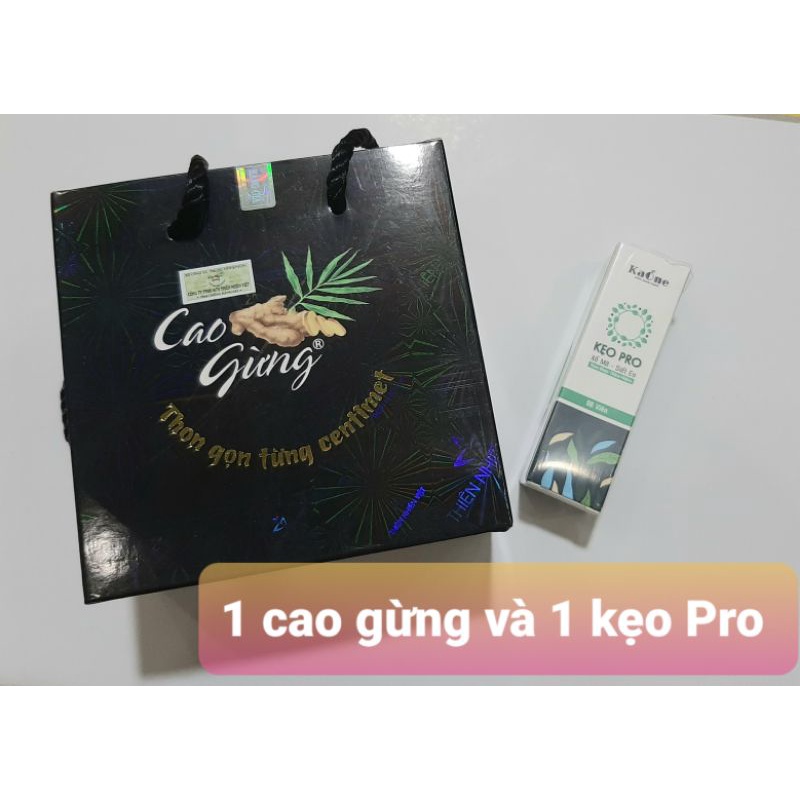 Cao Gừng Tan Mỡ Cát Tường Tặng 1 kẹo Pro Chính Hãng 100%