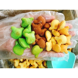 Bánh gấu nhân kem mix 3 vị