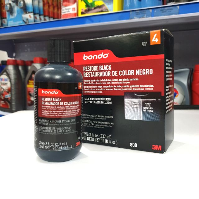 ✿Dung Dịch Phục Hồi Nhựa Đen 3M-Bondo Restore Black