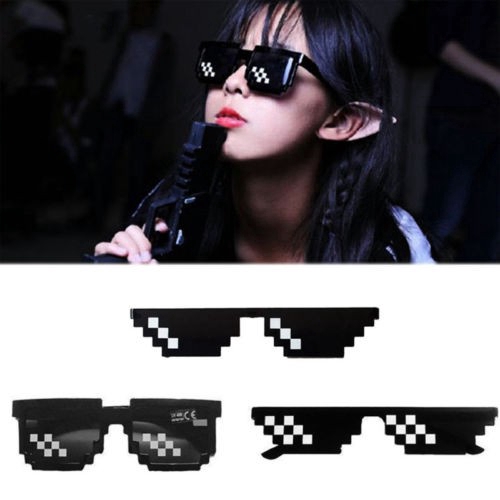 Mắt kính swag kiểu mosaic cá tính cho nam lẫn nữ