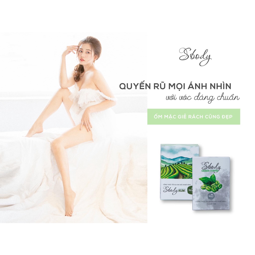 CÀ PHÊ XANH GIẢM CÂN SBODY GREEN COFFEE CHÍNH HÃNG