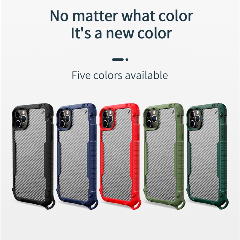 Ốp Điện Thoại Sợi Carbon Chống Sốc Cho IPhone 13 Pro Max 13Pro