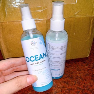 OCEAN - Xịt dưỡng Protein 🎁cột tóc hoa cúc