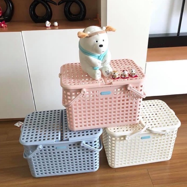 giỏ đựng đồ- giỏ nàn đi sinh siêu tiện ích cho mẹ. kích thước 46x 32x31cm